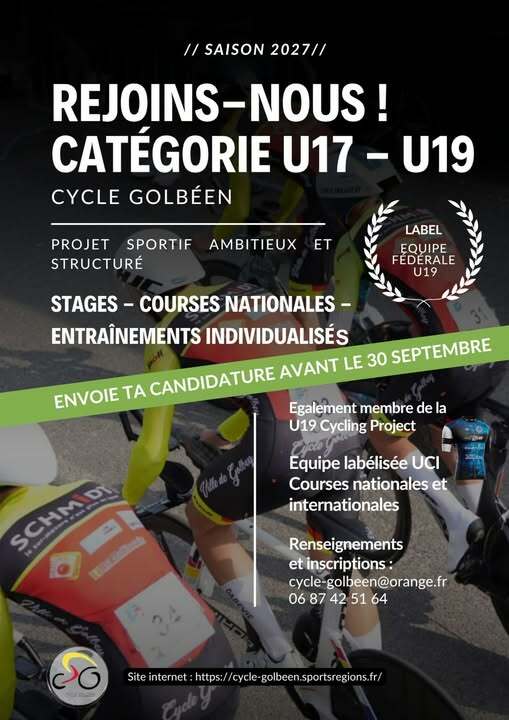 Recrutement U17 / U19