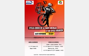 Cyclo-cross de la St Nicolas et du Cycle Golbéen