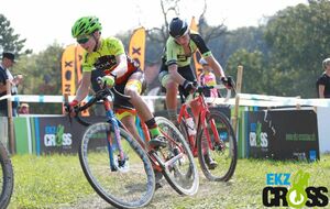 Les frères SPARFEL sur l'EKZ Cross Tour à BADEN (Suisse)