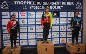 AGNUS Lana victorieuse de la 3ème manche du Trophée du Grand Est de BMX