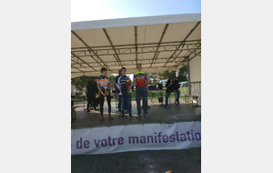 Quentin CURIEN sur le podium à Vesoul