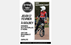 stage BMX