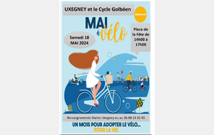 Mai à vélo