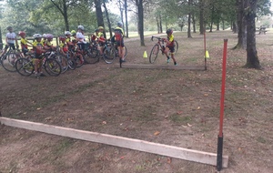 Reprise de l'entrainement cyclo cross pour les jeunes golbéens