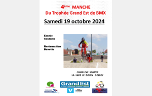 Finale du Trophée Grand Est de BMX