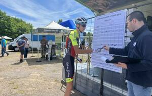 Clément MENISSIER 12ème sur la 3ème étape