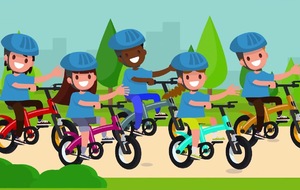 entrainement école de vélo