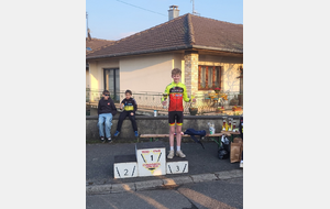 Justin GAUDEZ 3ème à Seppois le Bas