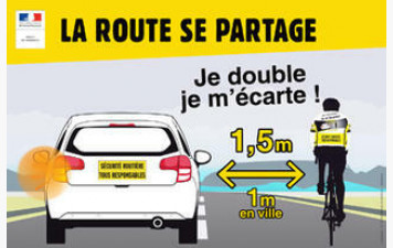 la route se partage