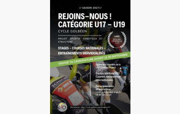 Recrutement U17 / U19