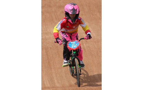Lana AGNUS en finale au Challenge France  Zone Nord-Est de BMX