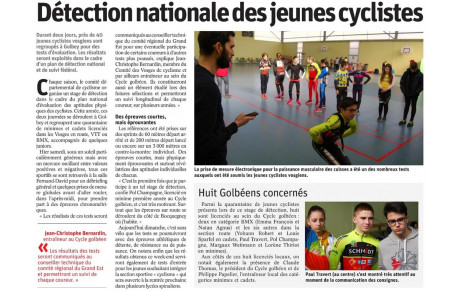 Stage départemental  de détection 