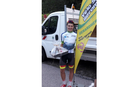 Louis SPARFEL Champion des Vosges à Xonrupt