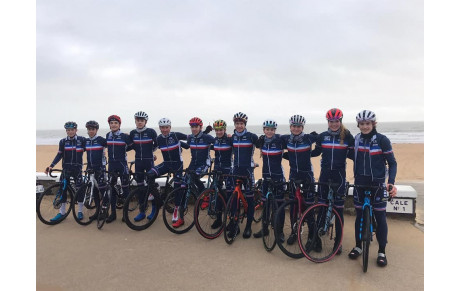 Louis SPARFEL en stage avec l'équipe de france