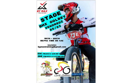 stage BMX