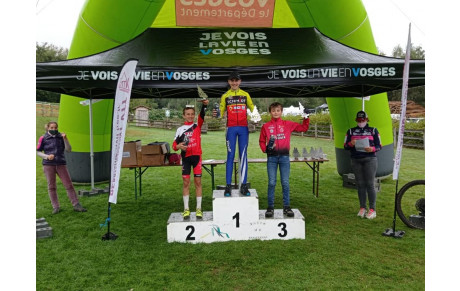 Victoire de Batiste SPARFEL en VTT
