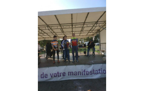 Quentin CURIEN sur le podium à Vesoul