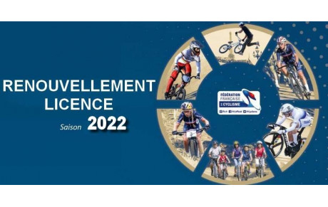 Renouvellement des licences