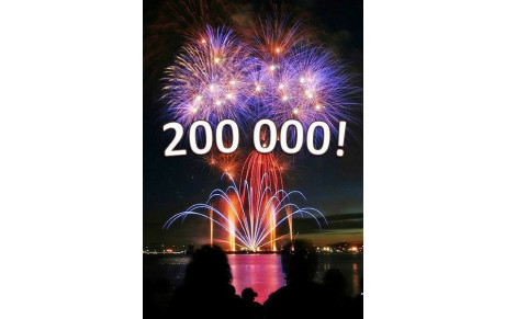 200 000 visiteurs