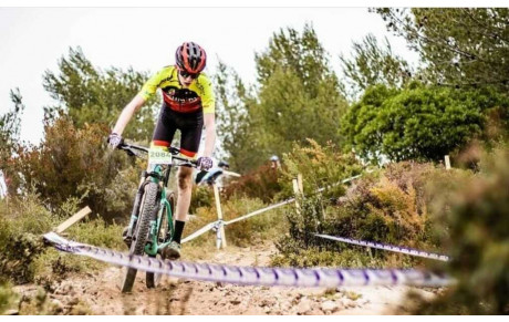 Kenzo BUTZIG en coupe de France de VTT