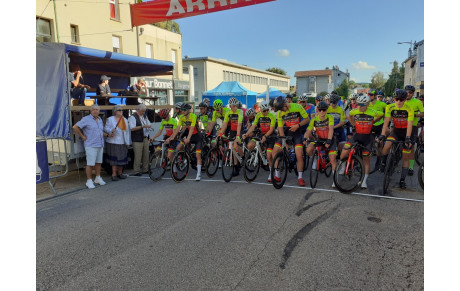 les Golbéens présents sur le critérium de la Ville de Golbey