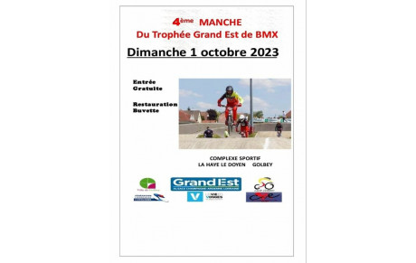 4ème manche et finale du Trophée Grand Est de BMX
