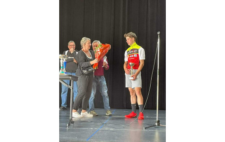 Victoire d'Aubin SPARFEL sur la Route Thermale