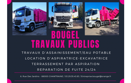 avec notre partenaire Bougel BTP