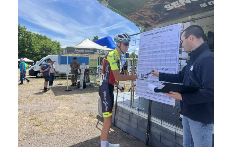 Clément MENISSIER 12ème sur la 3ème étape