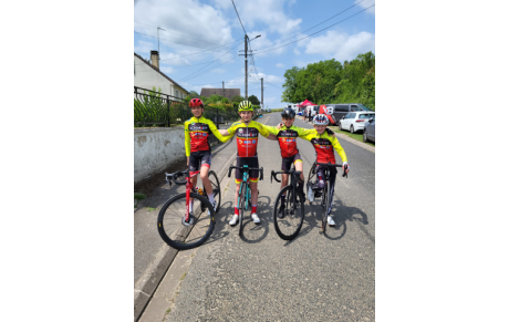 les U15 golbéens 4ème au Trophée de l'Aisne