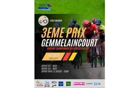 3ème prix de la Commune de Gemmelaincourt