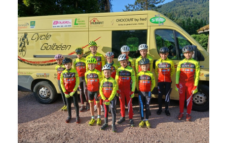 L'école de vélo 2ème sur le Petit Tour des Vosges