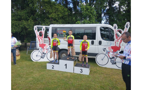 Podium 100% golbéen en U9 à Contrexéville